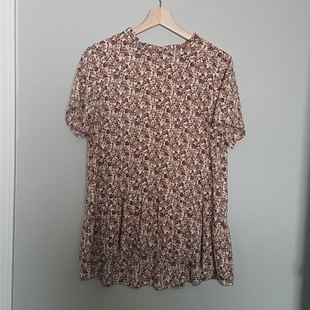 NEW ROOLEE peplum blouse